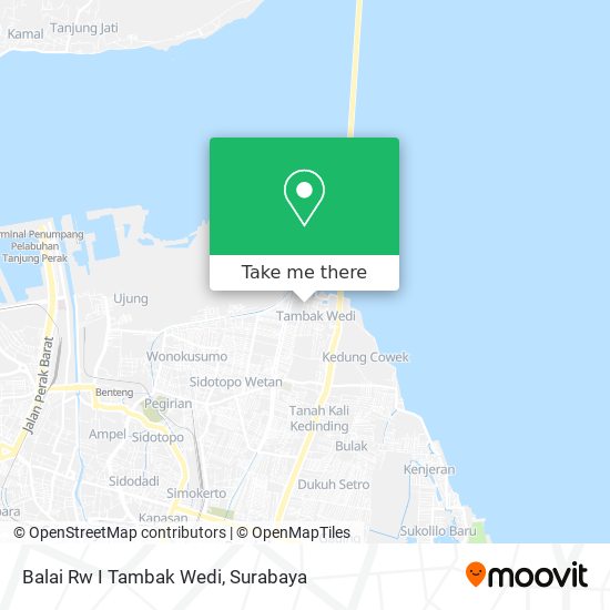 Balai Rw I Tambak Wedi map