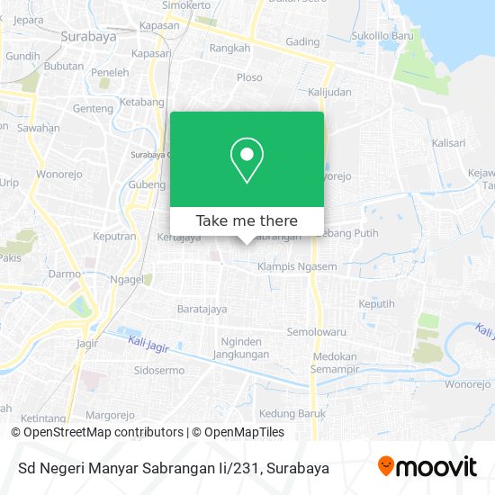 Sd Negeri Manyar Sabrangan Ii / 231 map