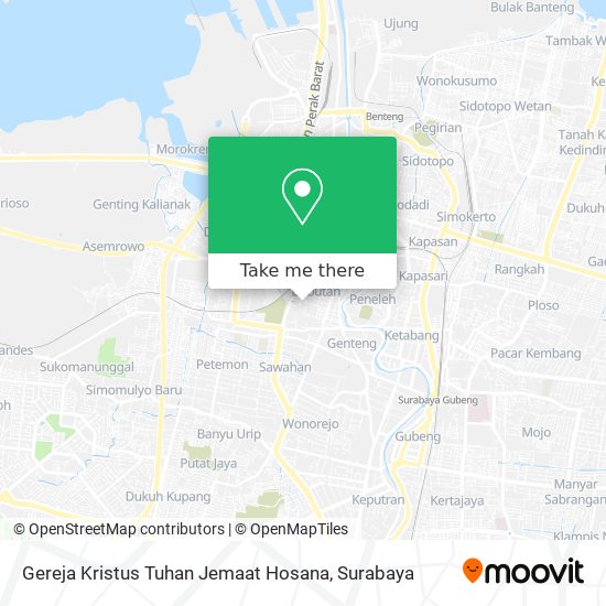 Gereja Kristus Tuhan Jemaat Hosana map