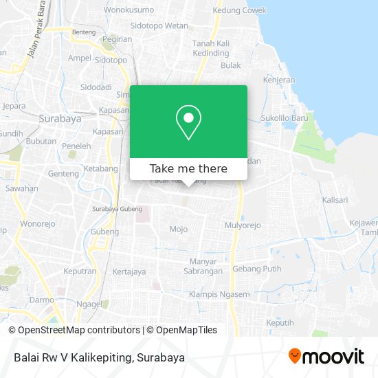 Balai Rw V Kalikepiting map