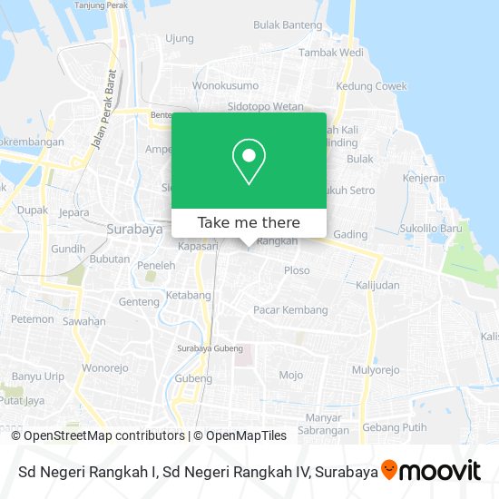 Sd Negeri Rangkah I, Sd Negeri Rangkah IV map