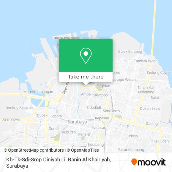 Kb-Tk-Sdi-Smp Diniyah Lil Banin Al Khairiyah map
