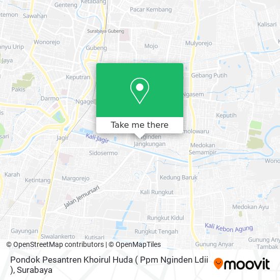 Pondok Pesantren Khoirul Huda ( Ppm Nginden Ldii ) map