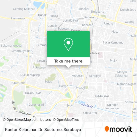 Kantor Kelurahan Dr. Soetomo map