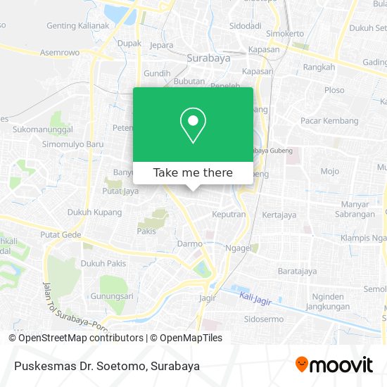 Puskesmas Dr. Soetomo map