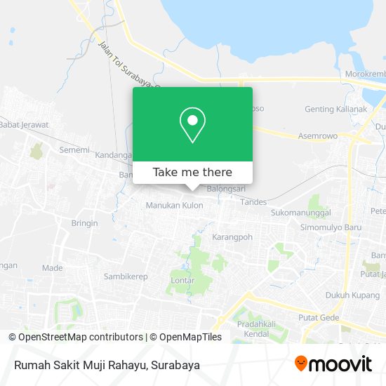 Rumah Sakit Muji Rahayu map