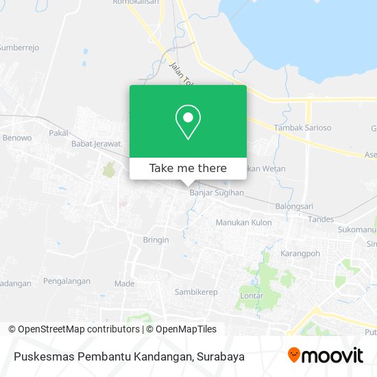 Puskesmas Pembantu Kandangan map