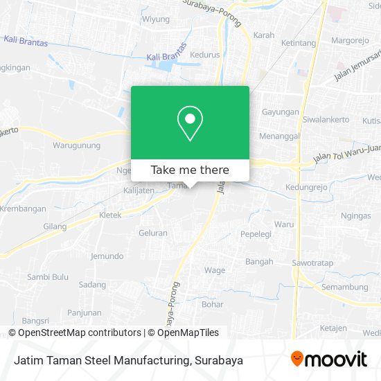 Jatim Taman Steel Manufacturing map