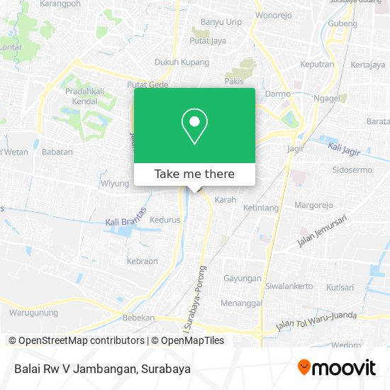 Balai Rw V Jambangan map
