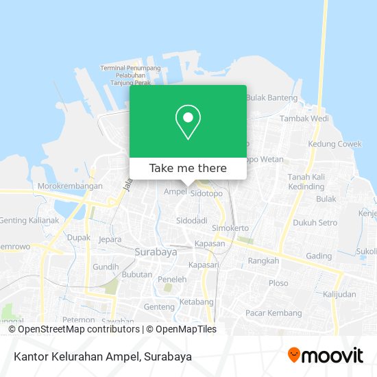 Kantor Kelurahan Ampel map