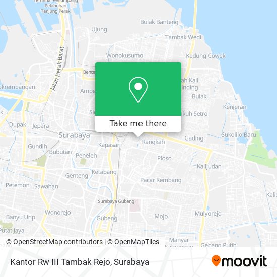 Kantor Rw III Tambak Rejo map