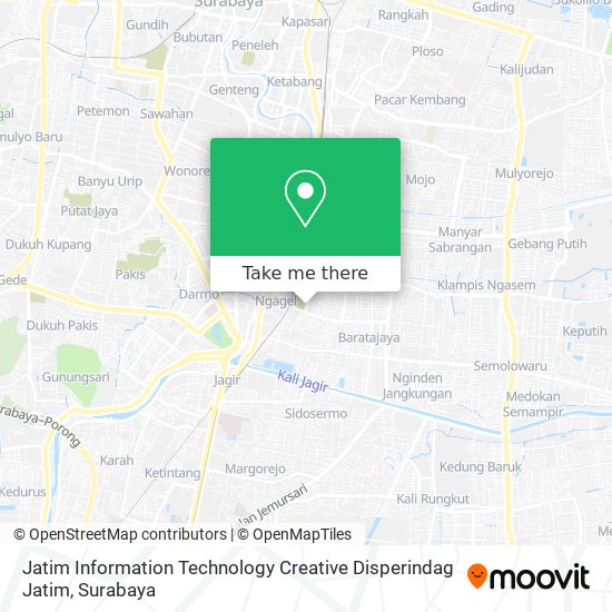 Jatim Information Technology Creative Disperindag Jatim map