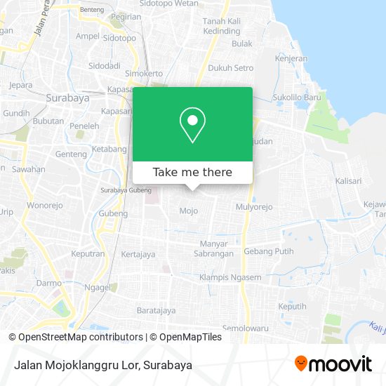 Jalan Mojoklanggru Lor map