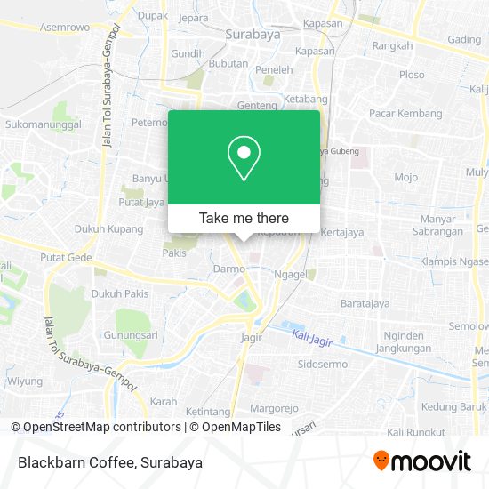 Blackbarn Coffee map