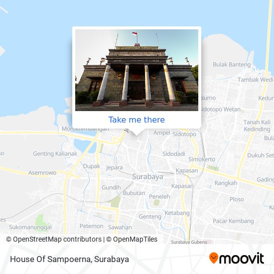 House Of Sampoerna map