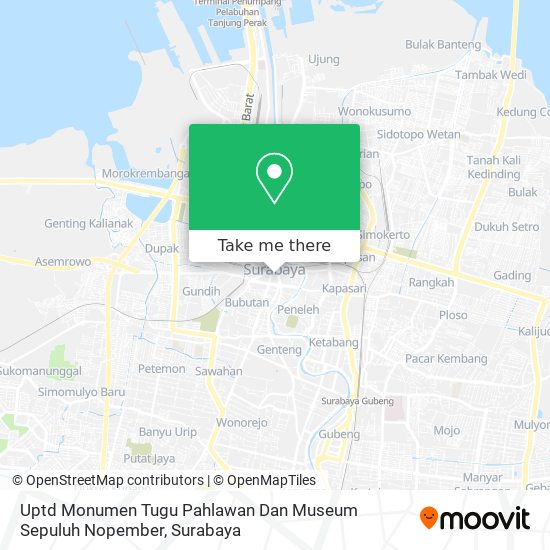 Uptd Monumen Tugu Pahlawan Dan Museum Sepuluh Nopember map