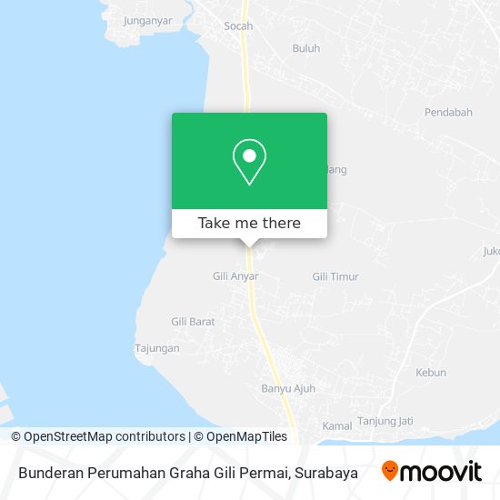 Bunderan Perumahan Graha Gili Permai map