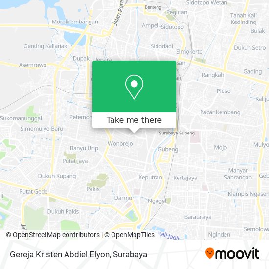 Gereja Kristen Abdiel Elyon map