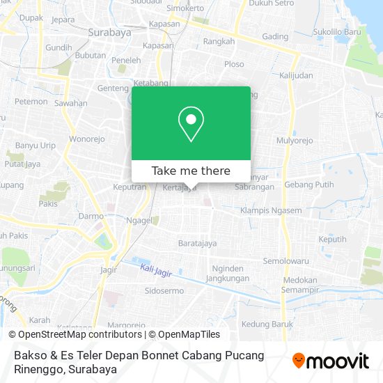 Bakso & Es Teler Depan Bonnet Cabang Pucang Rinenggo map