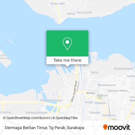 Dermaga Berlian Timur, Tg Perak map