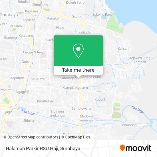 Halaman Parkir RSU Haji map