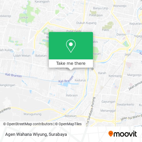 Agen Wahana Wiyung map