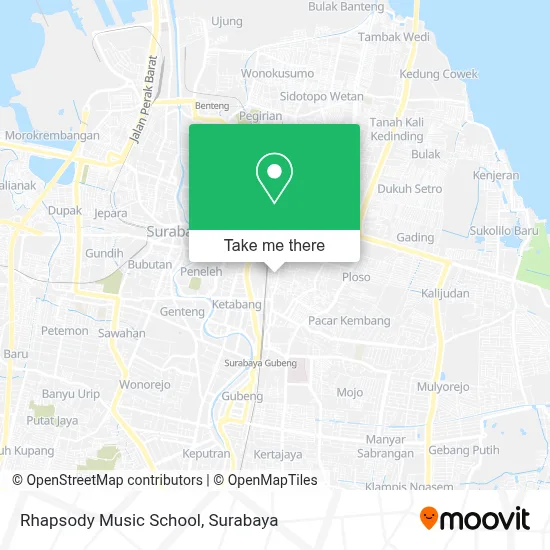 Rhapsody Music School map