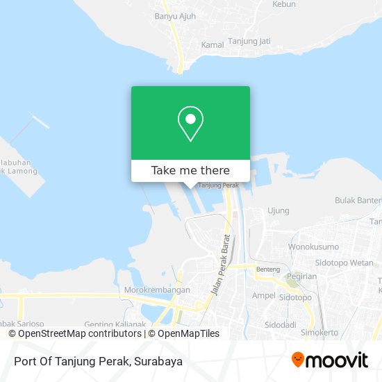 Port Of Tanjung Perak map