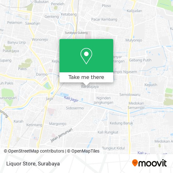 Liquor Store map