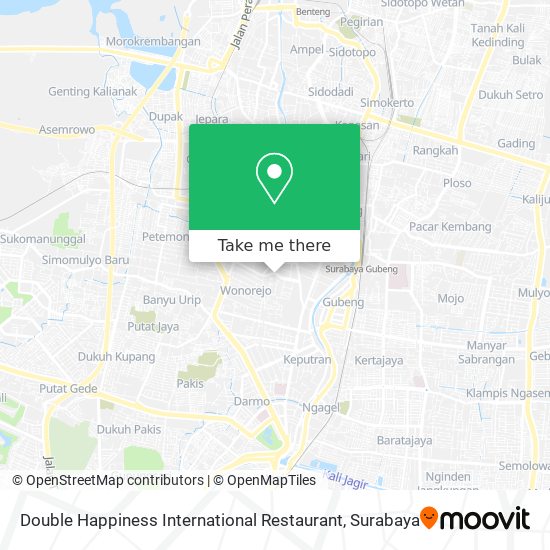 Double Happiness International Restaurant map