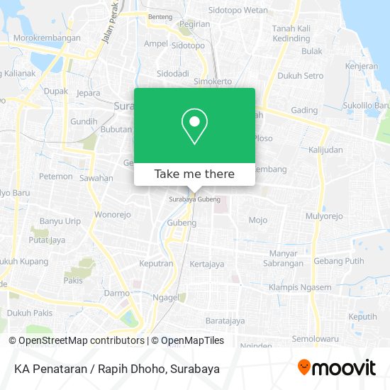 KA Penataran / Rapih Dhoho map