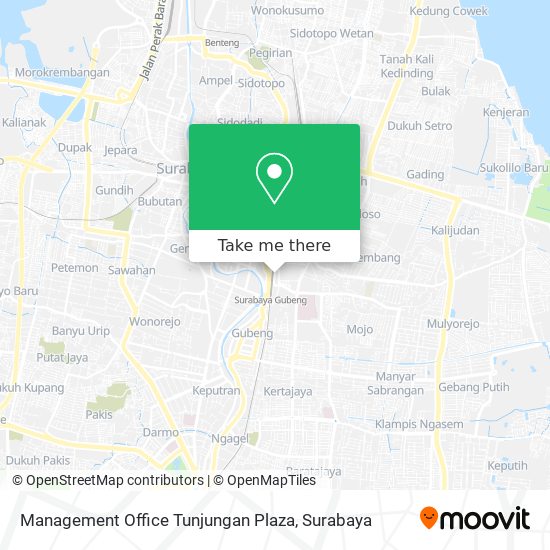 Management Office Tunjungan Plaza map