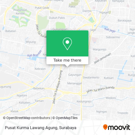 Pusat Kurma Lawang Agung map