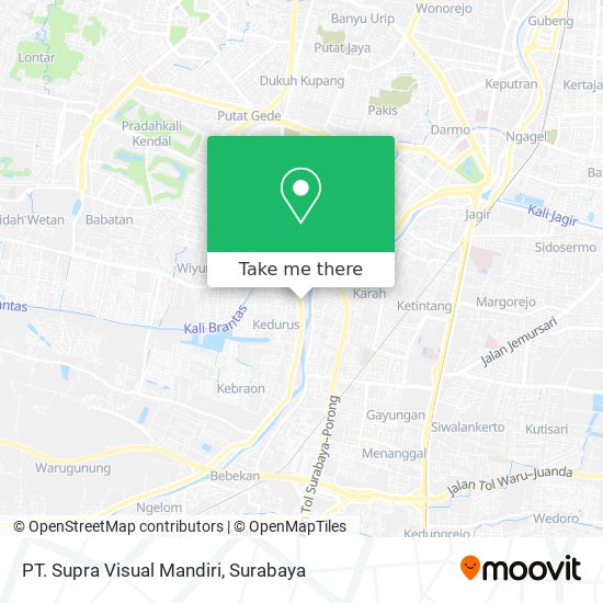 PT. Supra Visual Mandiri map