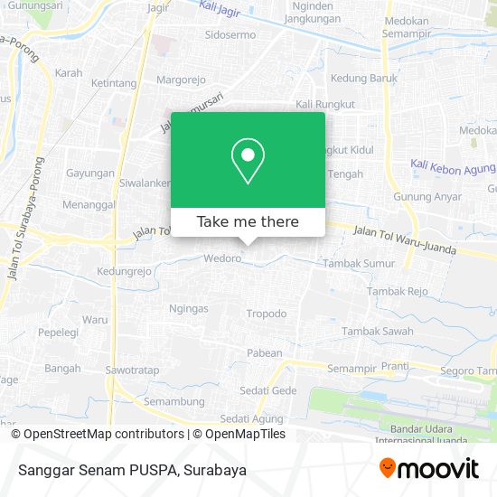Sanggar Senam PUSPA map