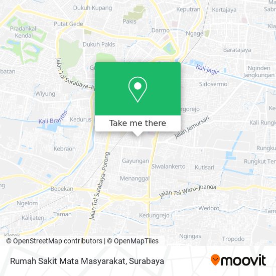 Rumah Sakit Mata Masyarakat map