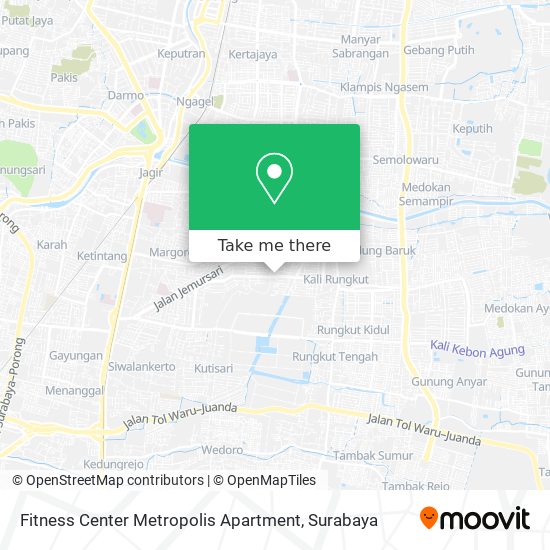 Fitness Center Metropolis Apartment map