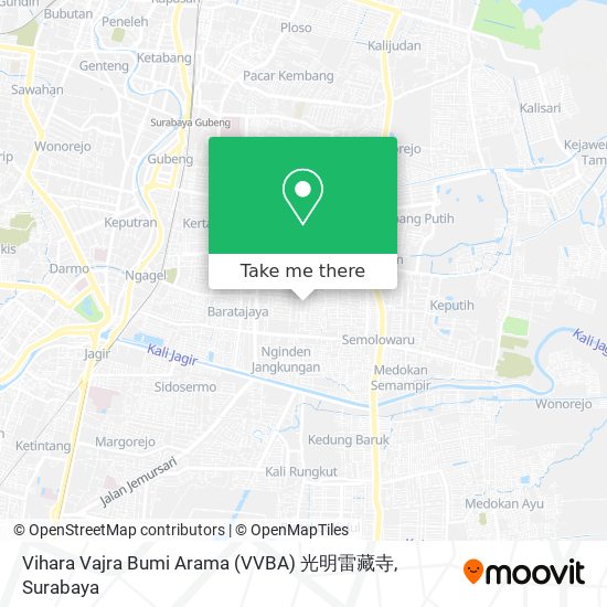 Vihara Vajra Bumi Arama (VVBA) 光明雷藏寺 map