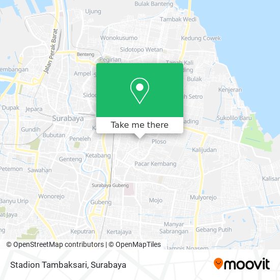 Stadion Tambaksari map