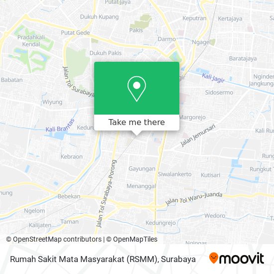 Rumah Sakit Mata Masyarakat (RSMM) map