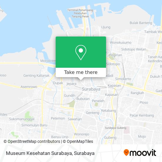 Museum Kesehatan Surabaya map