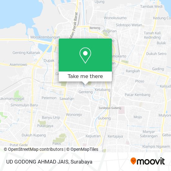 UD GODONG AHMAD JAIS map