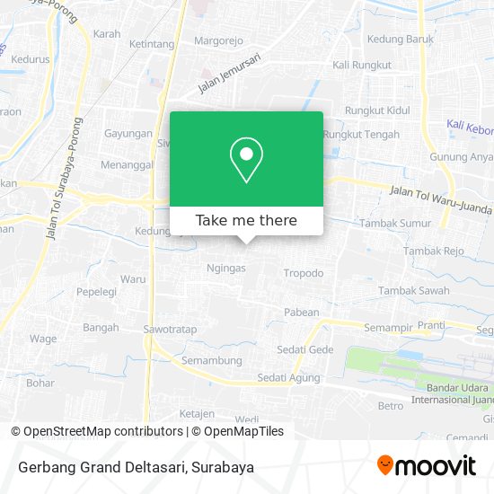 Gerbang Grand Deltasari map
