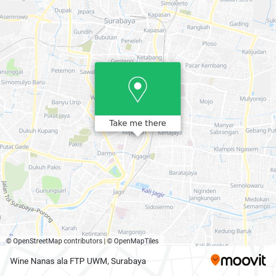 Wine Nanas ala FTP UWM map