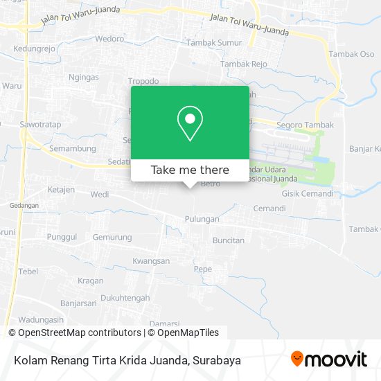 Kolam Renang Tirta Krida Juanda map