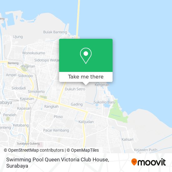 Swimming Pool Queen Victoria Club House map