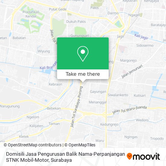 Domisili Jasa Pengurusan Balik Nama-Perpanjangan STNK Mobil-Motor map