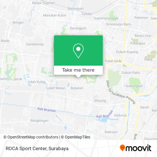 ROCA Sport Center map