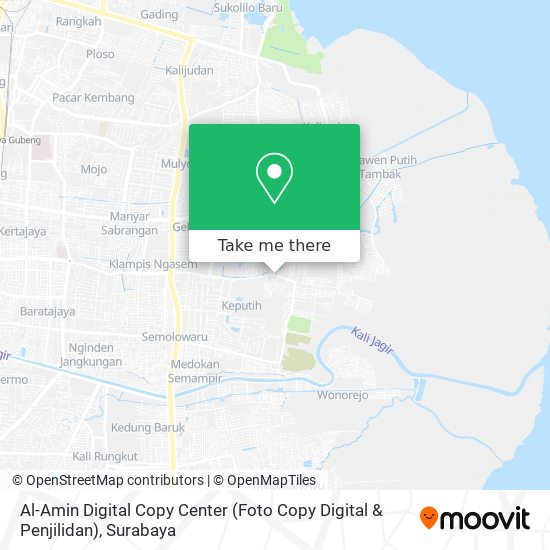 Al-Amin Digital Copy Center (Foto Copy Digital & Penjilidan) map