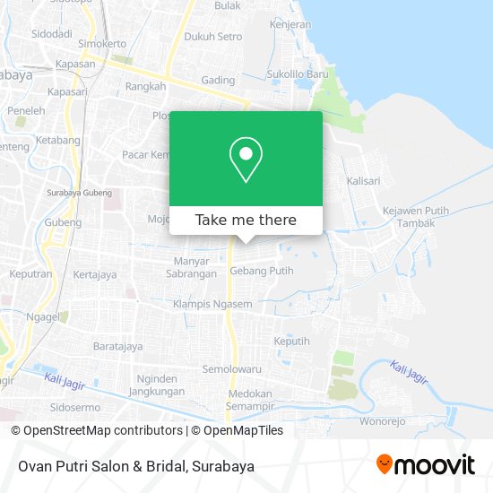 Ovan Putri Salon & Bridal map